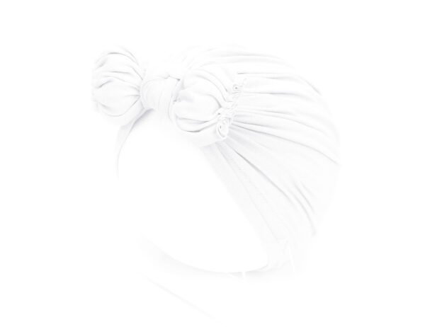 Pleated Baby Hat Bow Solid Color Pullover Indian Hat - Image 8