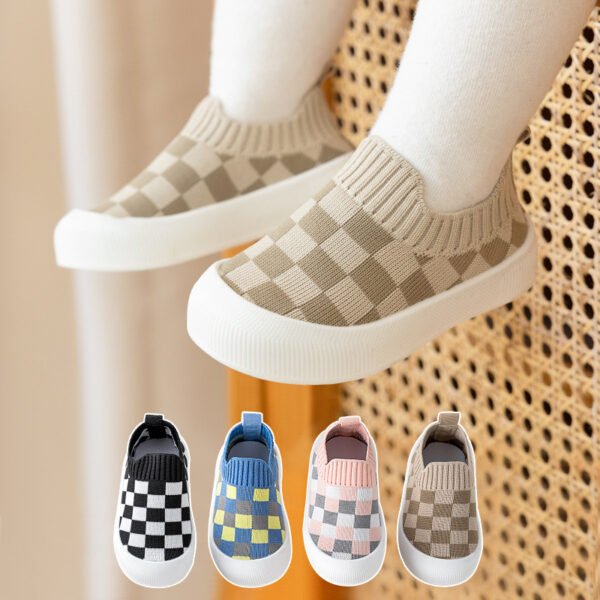Baby Toddler Shoes Soft-soled Non-slip Breathable Can't Fall Off