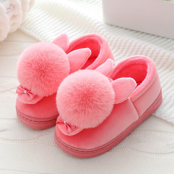 Autumn And Winter Boys And Girls Baby Cartoon Plush Shoes - Image 4
