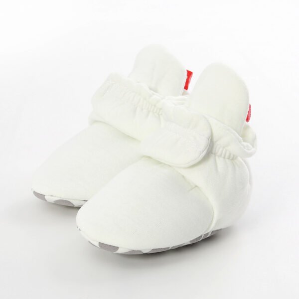 Spring, autumn and winter knitted fabric baby cotton shoes