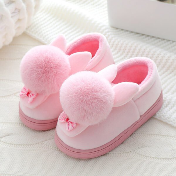 Autumn And Winter Boys And Girls Baby Cartoon Plush Shoes - Image 5