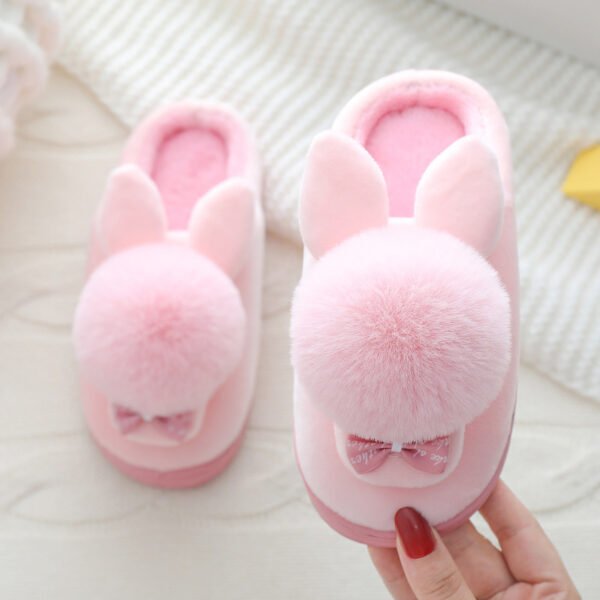 Autumn And Winter Boys And Girls Baby Cartoon Plush Shoes - Image 3